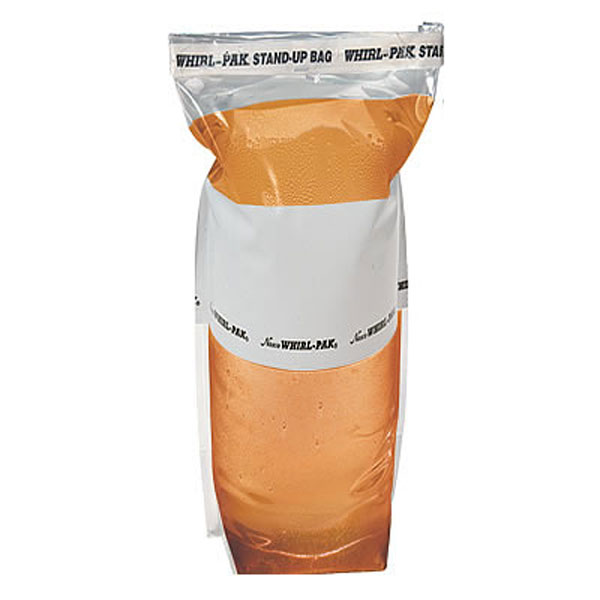B01449WA WHIRL-PAK® STERİL NUMUNE POŞETİ 36-0Z ÜZERİ YAZILABİLİR DİK DURABİLEN POŞET 1.065 ML
