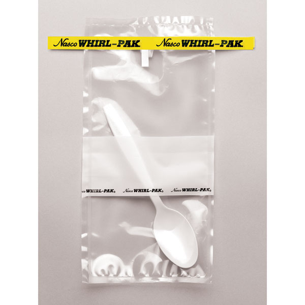 B01478WA WHIRL-PAK® STERİL NUMUNE POŞETİ 18-0Z ÜZERİ YAZILABİLİR KAŞIKLI POŞET 532 ML