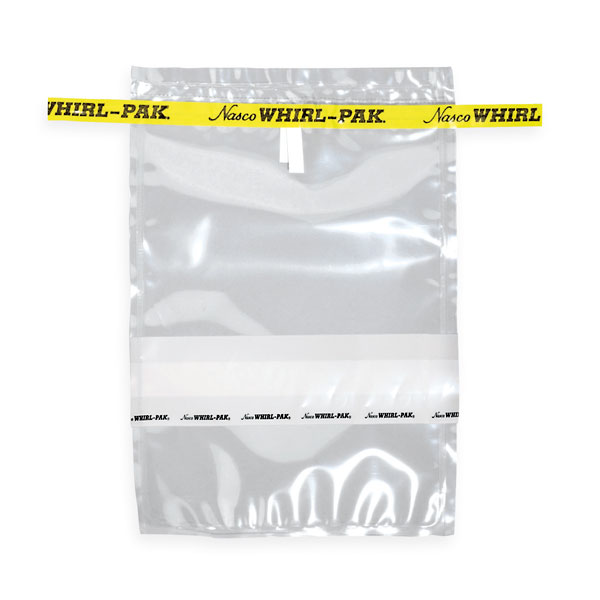 B01490WA WHIRL-PAK® STERİL NUMUNE POŞETİ 13-0Z ÜZERİ YAZILABİLİR STANDART POŞET 384 ml